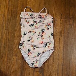 Pilyq Pink Floral One Piece Swimsuit
